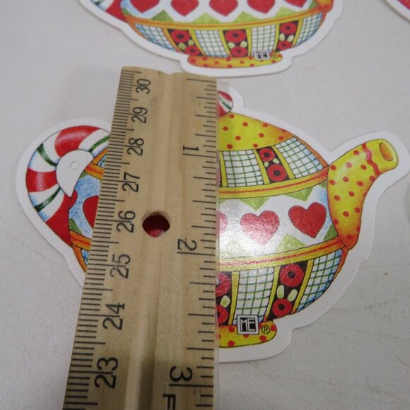 Mary Engelbreit Tea Pot 1pkg (12)Gift Tags  3x4" #2 - Picture 5 of 6